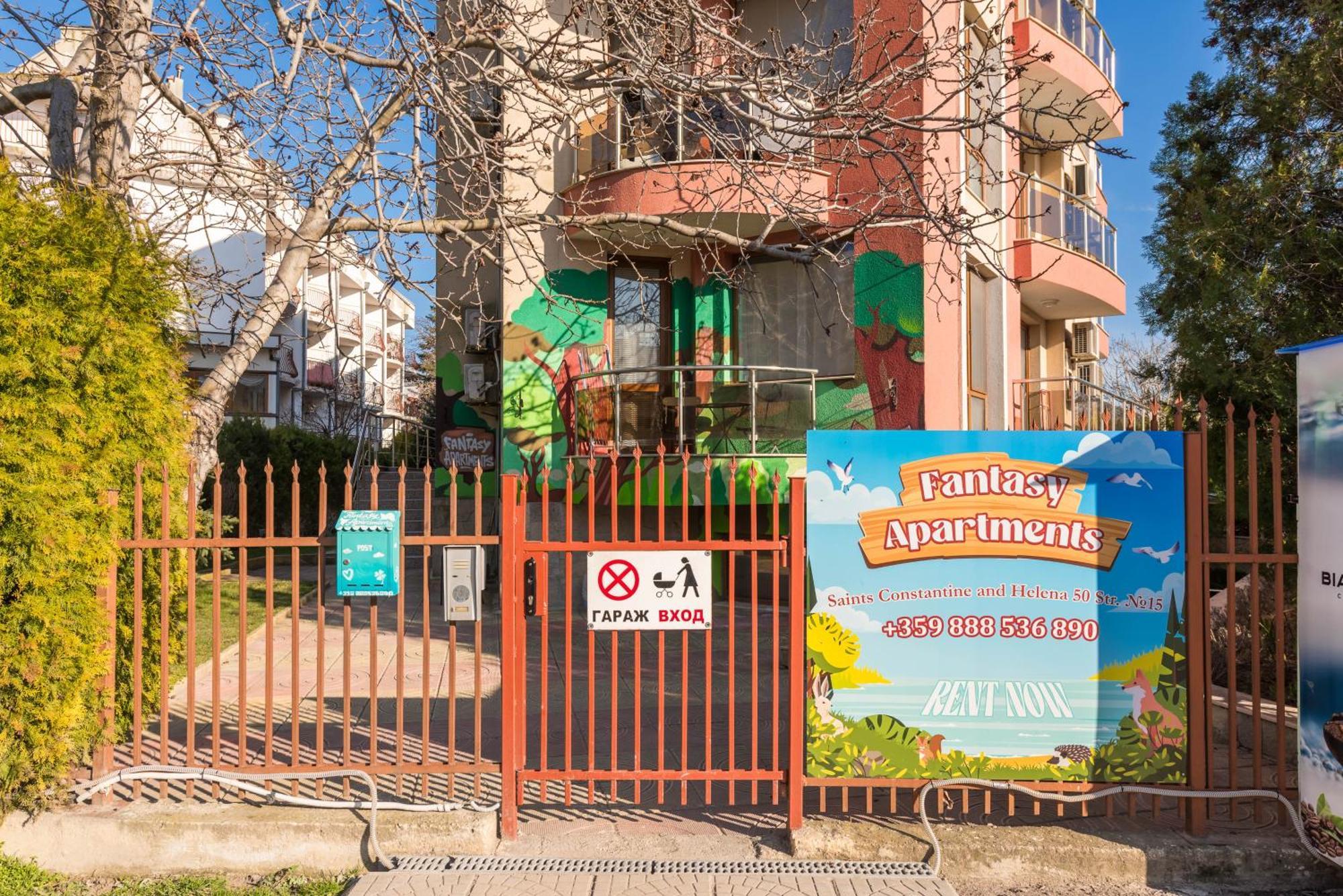 סנט קונסטנטין והלנה Fantasy Apartments Saint Constantine And Helena Resort מראה חיצוני תמונה